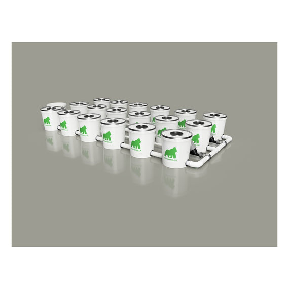 Kit RDWC PRO 18 pots, rendu 3D