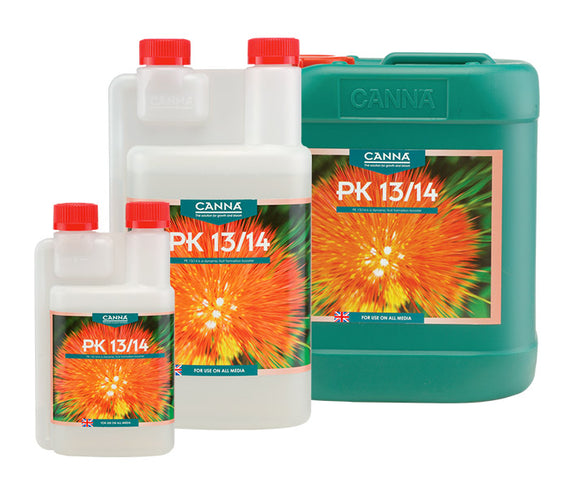 Gamme des contenances de CANNA PK 13/14
