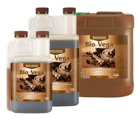 Gamme des contenances de BIOCANNA Bio Vega