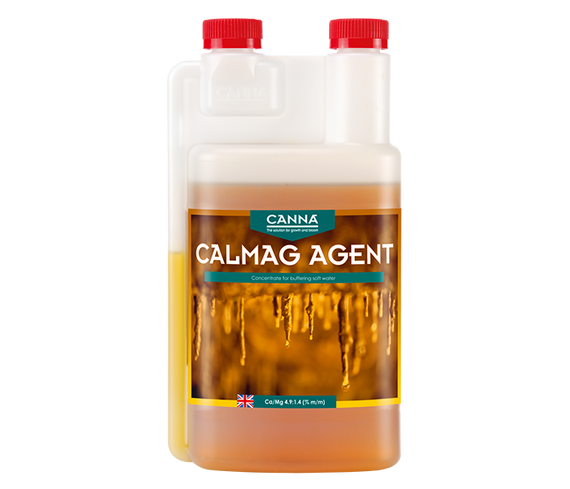 Bouteille de CANNA CALMAG AGENT, concentré de calcium et de magnésium pour eau douce ou osmosée