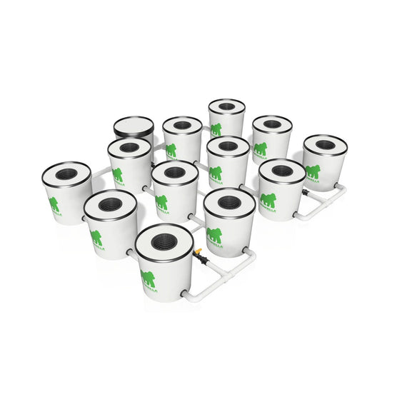 Kit hydroponique RDWC 2.0 Growrilla 12 pots
