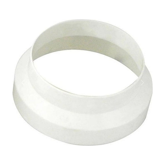 Réducteur de gaine en plastique blanc, deux diamètres emboîtables