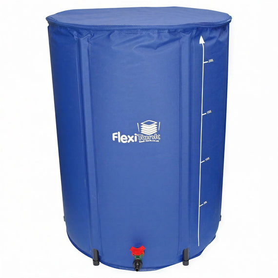 Réservoir souple AutoPot FlexiTank de 225 L monté, sur fond blanc