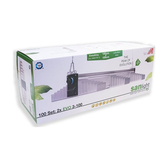Coffret du kit Sanlight pour surface de 100 x 100 cm