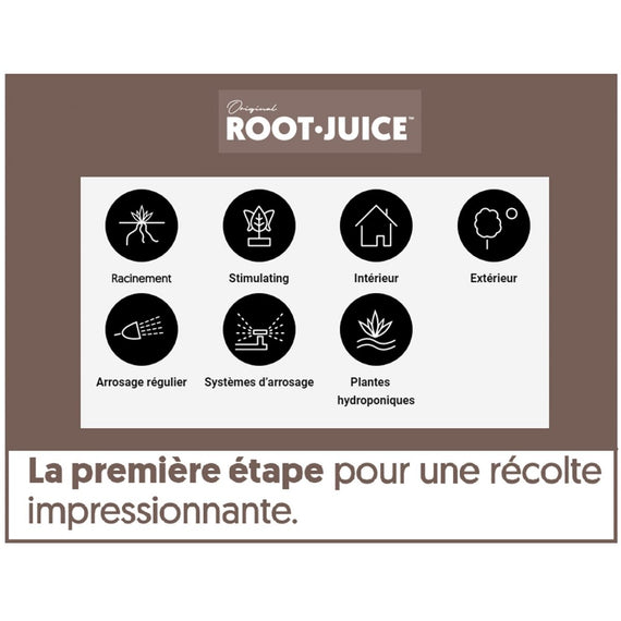 Autre vue du flacon de Root-Juice BioBizz de 500 ml