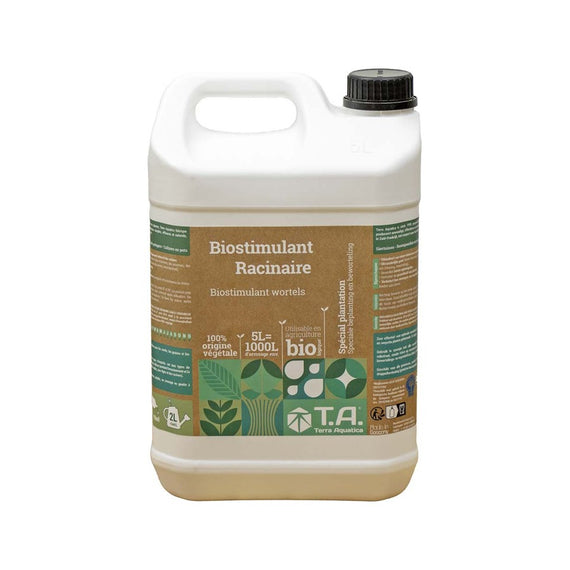 Bidon de 5 L de biostimulant racinaire d'origine végétale