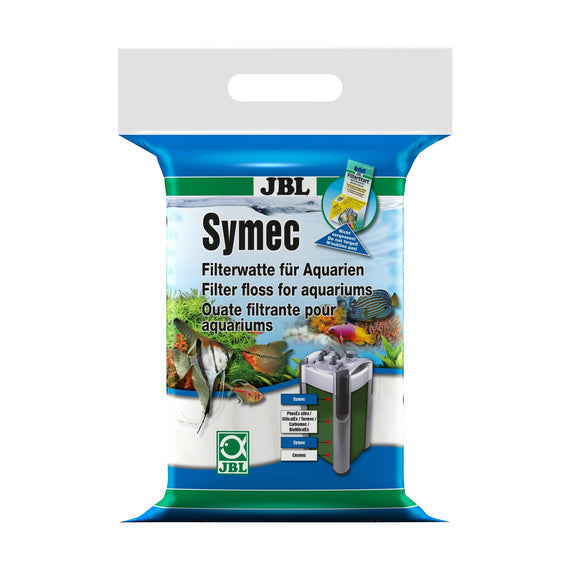 Sachet de 100 g de ouate filtrante JBL Symec, petit format pour filtre interne