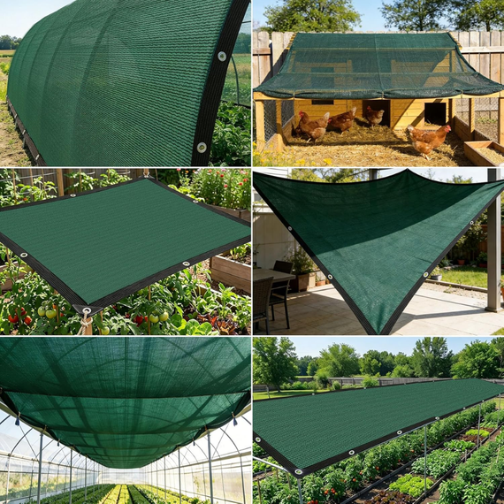 système d'ombrage poulailler serres jardin