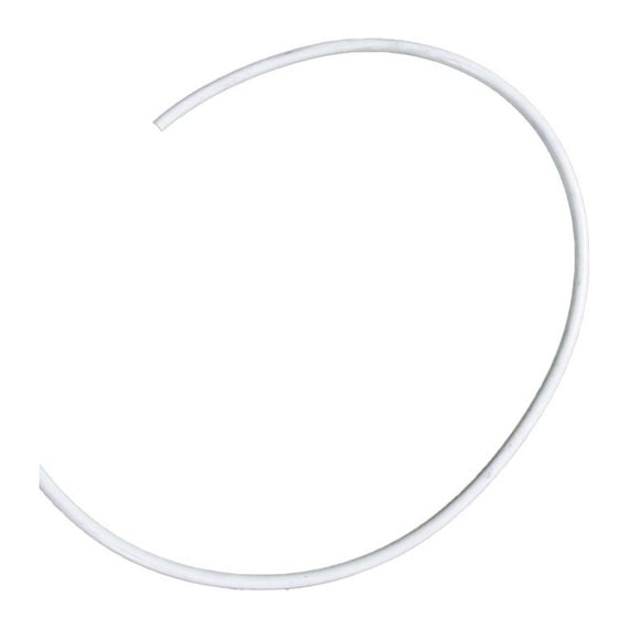 Tuyau bicouche blanc opaque de 4 x 7 mm pour l'air et la solution