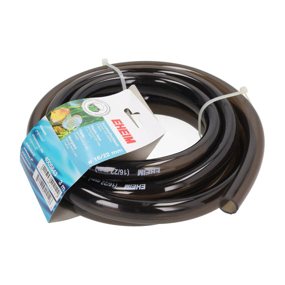 Tuyau anthracite EHEIM 16/22 mm de 3 mètres avec son étiquette